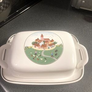 Villeroy @ Boch butter dish.